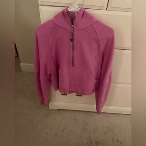 NWOT lululemon half zip scuba!
